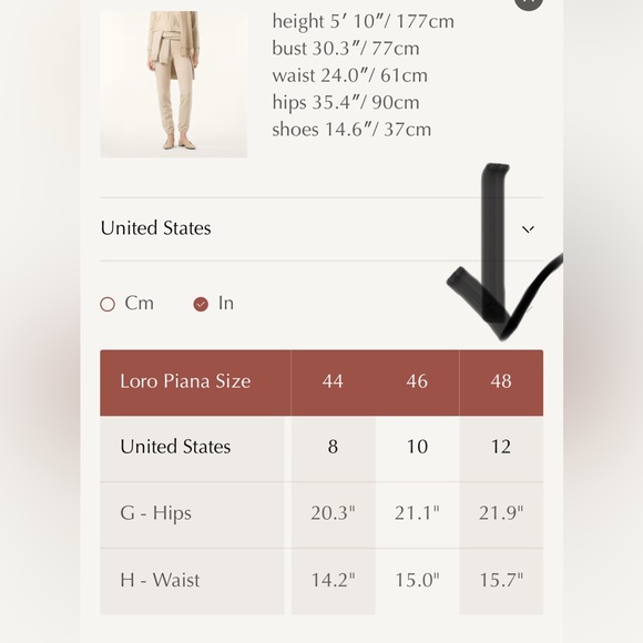 $2400 Loro Piana Merano Baby Cashmere Joggers Knit Pants 48 Beige - Picture 7 of 10